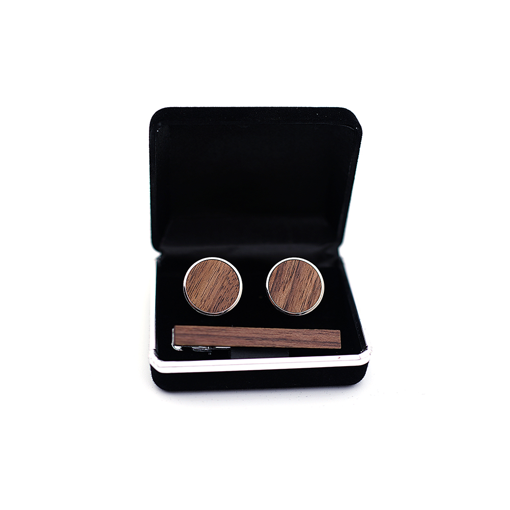 High Quality Cuff links neckti - مراجعة Tie Bar Set Gift وسعره