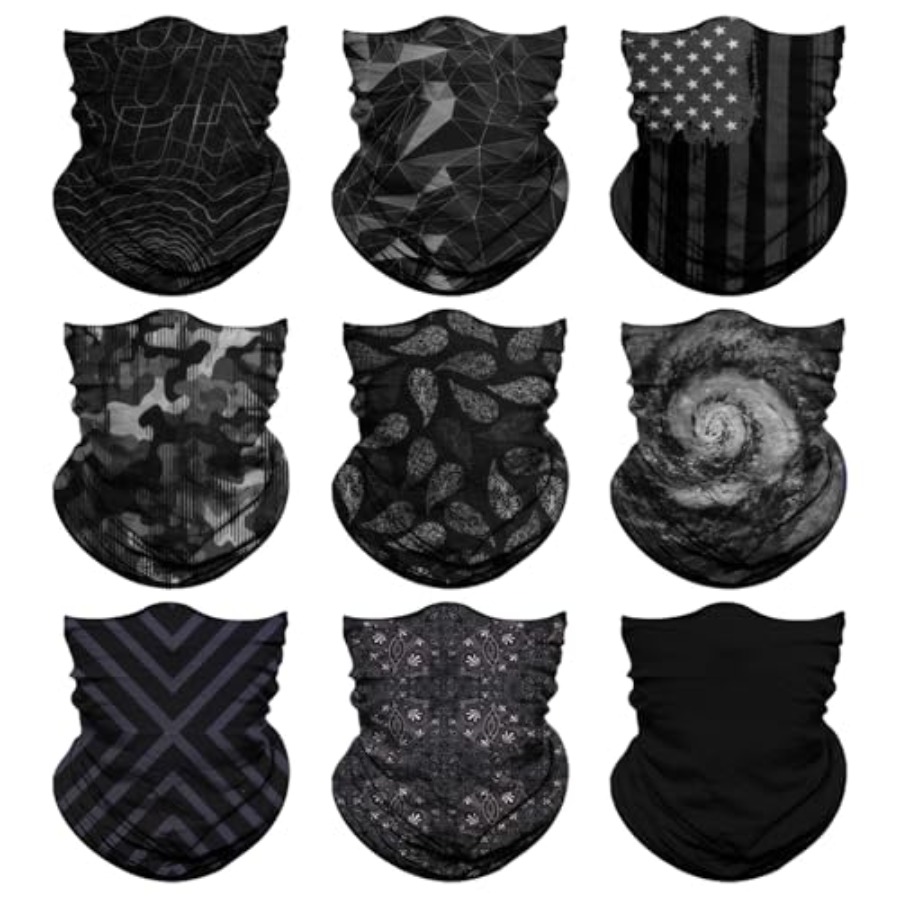 Neck Gaiter for Men Women Head - مراجعة Face Scarf Mask وسعره