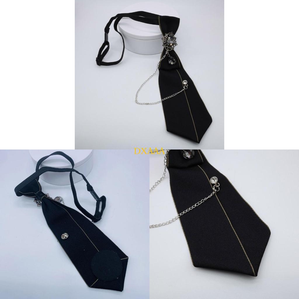 DXAA Women Gothic Tie Uniform  - مراجعة Bow Tie Pre Tied وسعره