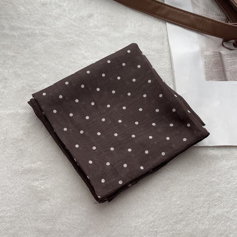 Lady Hair Dot Scarf Female Cot - مراجعة Bandana Cotton وسعره