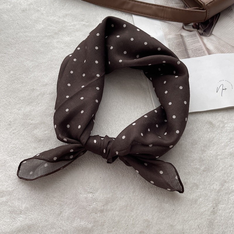 Lady Hair Dot Scarf Female Cot - مراجعة Bandana Cotton وسعره