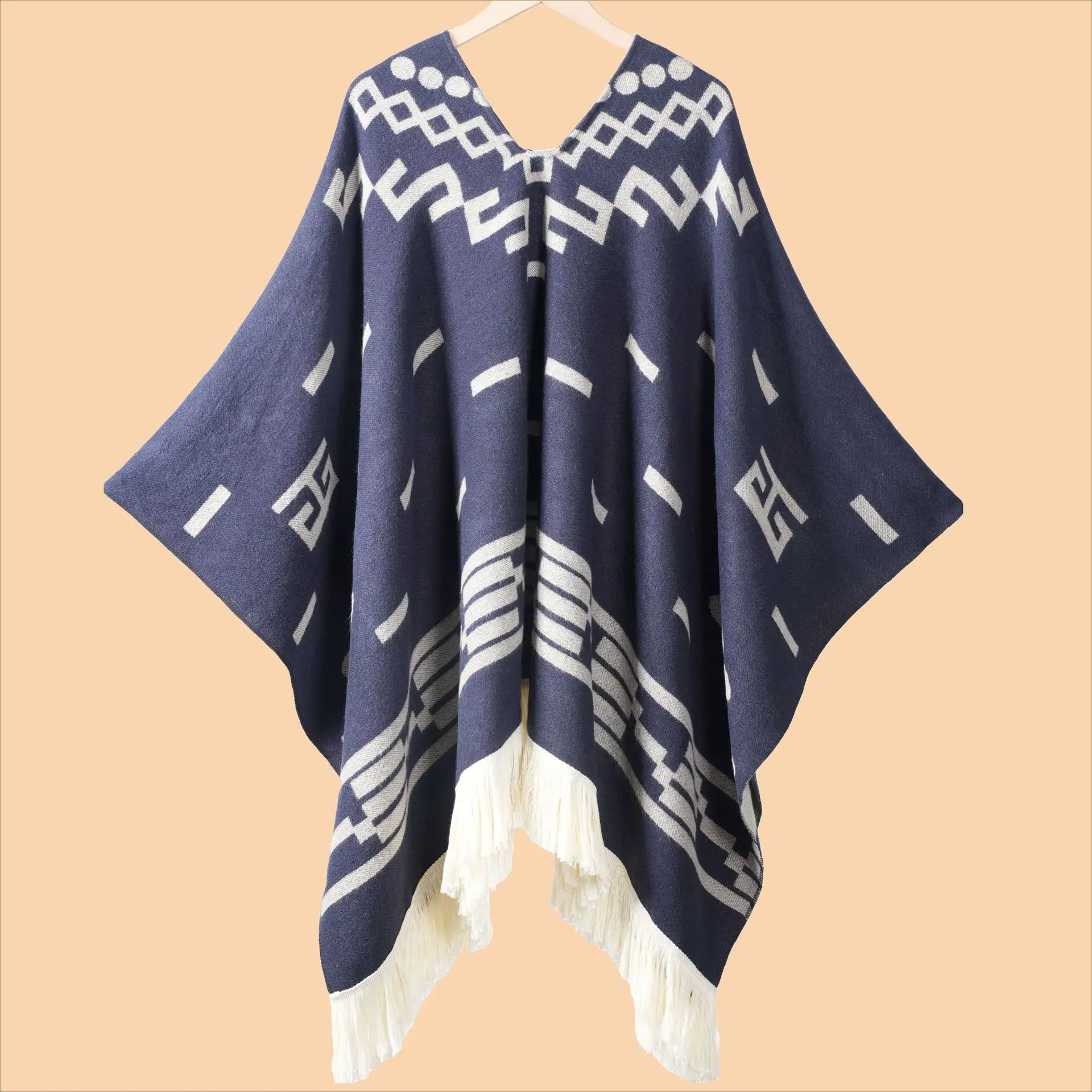 Men's Cape Fashionable Knitted - مراجعة Muffler Men Wool وسعره