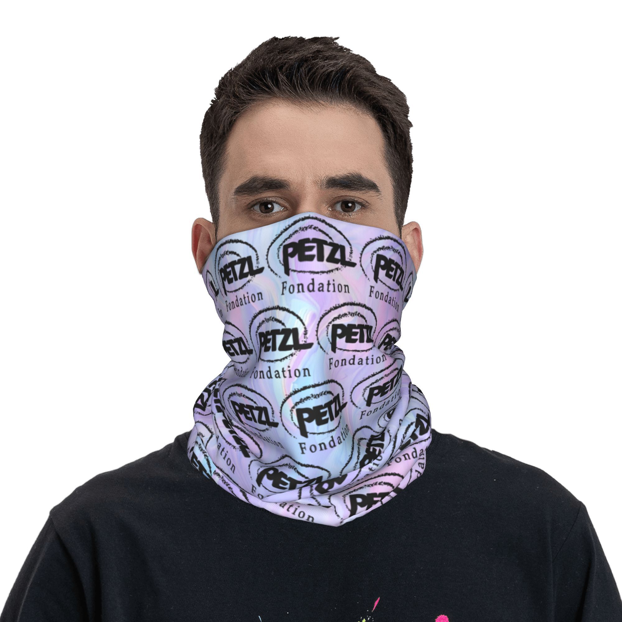 Custom Colorful P-Petzls Banda - مراجعة Neck Warmer Tube وسعره