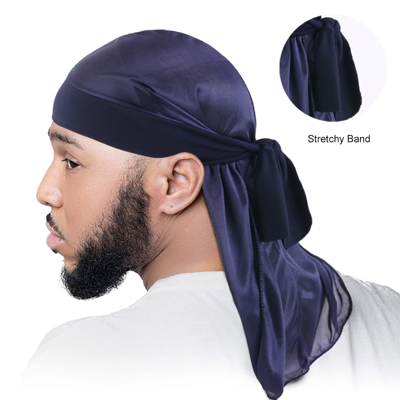 Men's Silky Durags Bandanas Tu - مراجعة Bandana Doo Rag وسعره