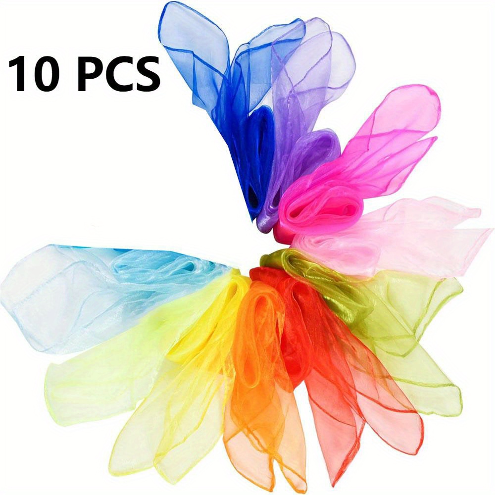 10pcs/12pcs New Style Square J - مراجعة Scarf Silk Square وسعره