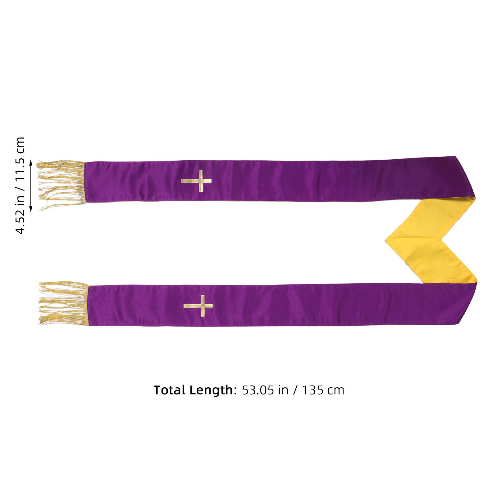Reversible Wedding Pastor Stol - مراجعة Stole Wedding Shawl وسعره