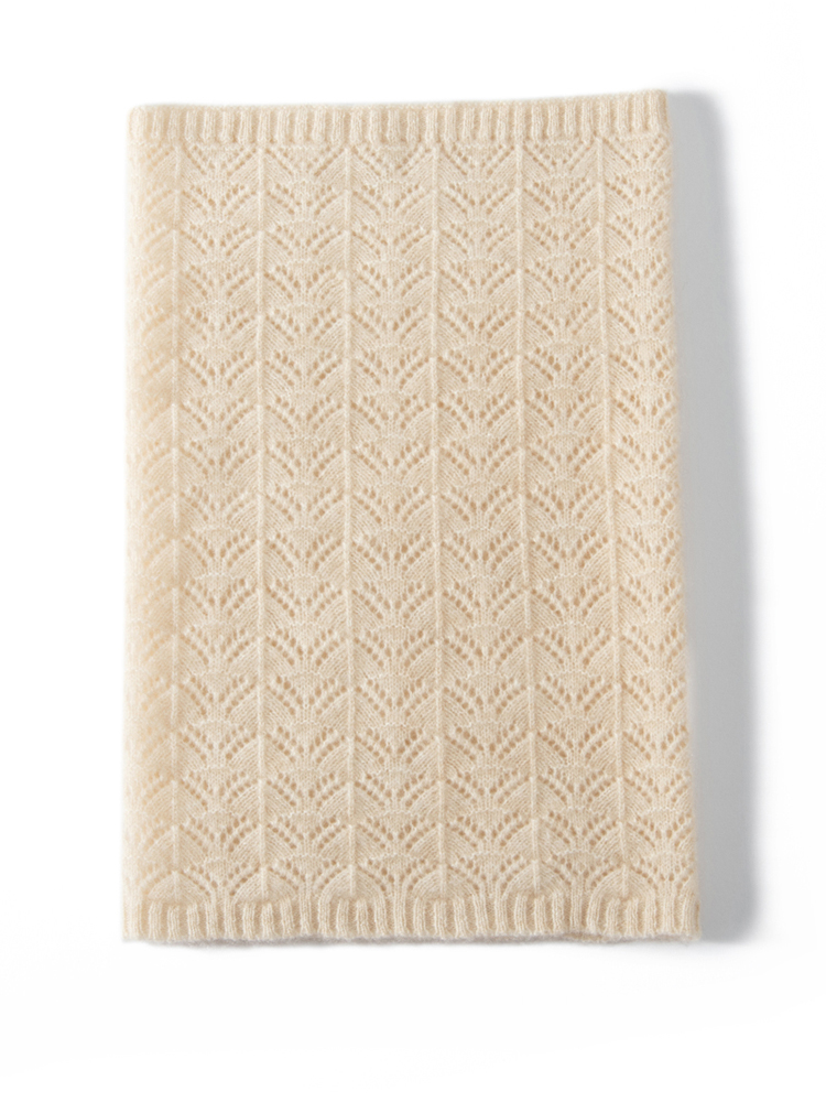 Womens 100% Cashmere Fan Point - مراجعة Infinity Scarf Knit وسعره