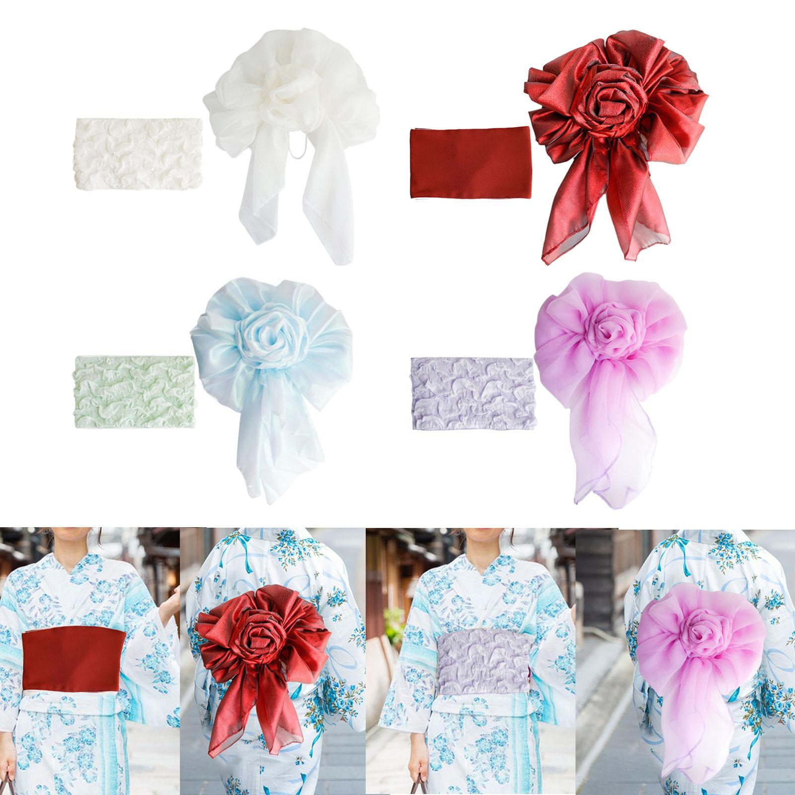 Yukata Belt Soft for Lady Wome - مراجعة Bow Tie Pre Tied وسعره