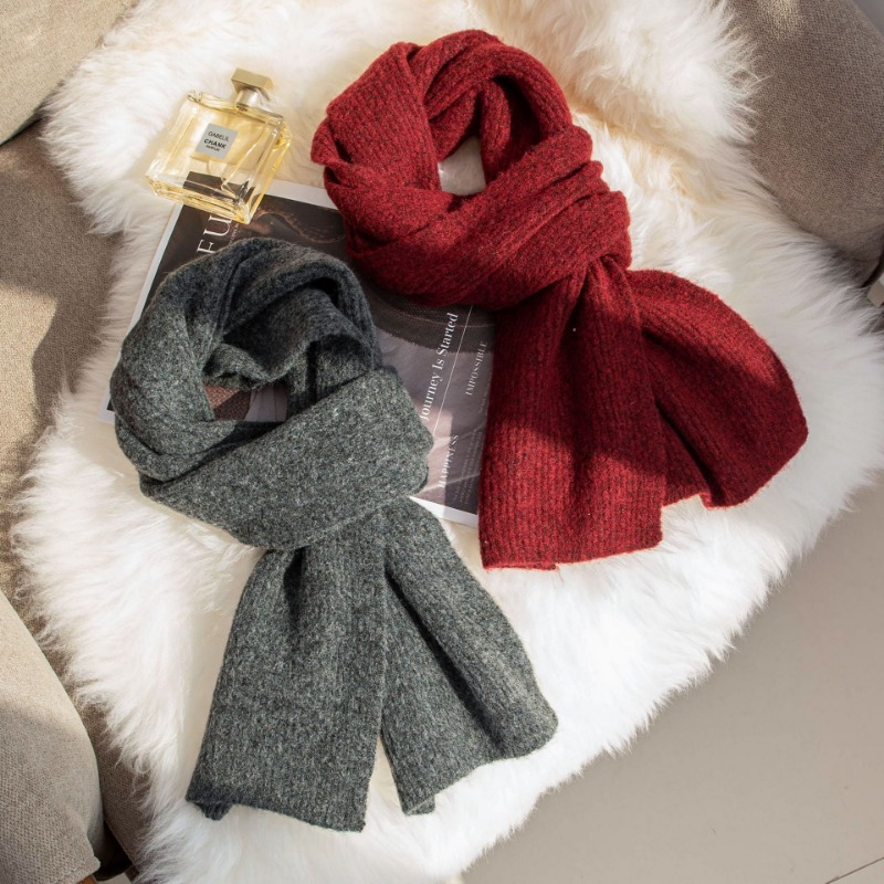 Korean Style Classic Woolen Sc - مراجعة Muffler Men Wool وسعره