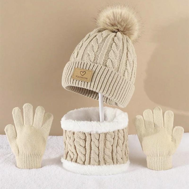 Toddler Kids Pom Pom Decor Bea - مراجعة Infinity Scarf Knit وسعره