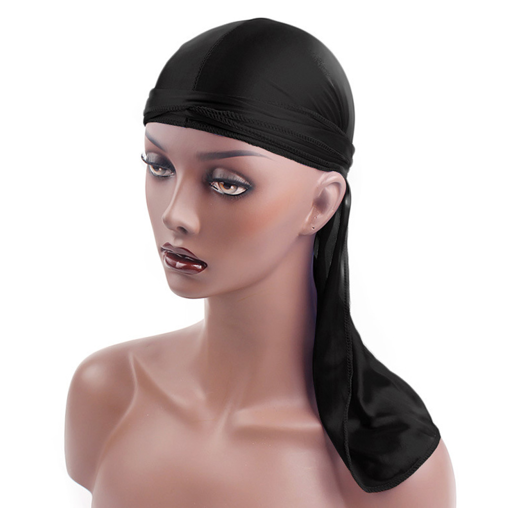 Unisex Adult Satin Long Tail D - مراجعة Bandana Doo Rag وسعره