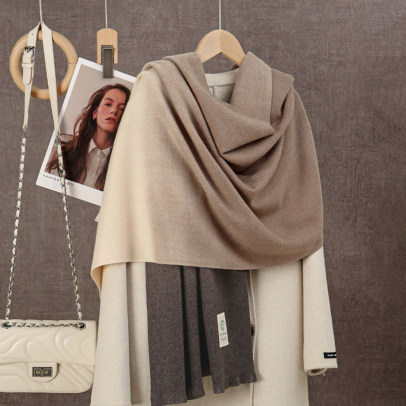 New 2024 Gradient Cashmere Sca - مراجعة Woven Scarf Blanket وسعره