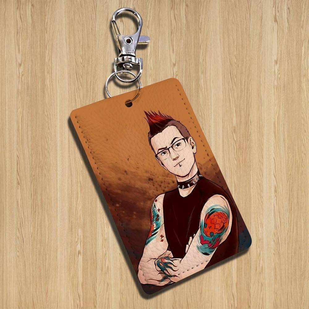 Fan art design Chester Benning - مراجعة Lanyard Badge Holder وسعره
