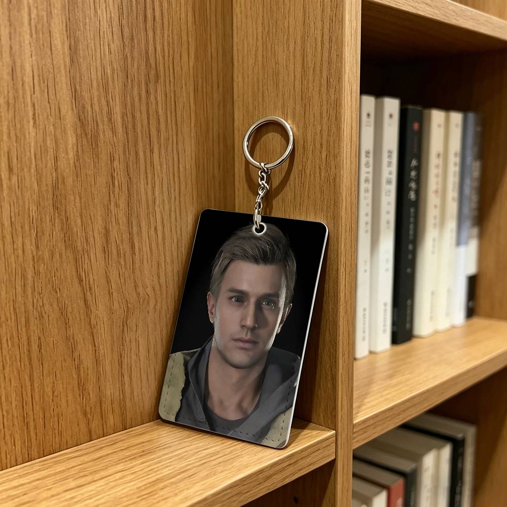 Horror E-Ethan W-Winters Card  - مراجعة Lanyard Badge Holder وسعره