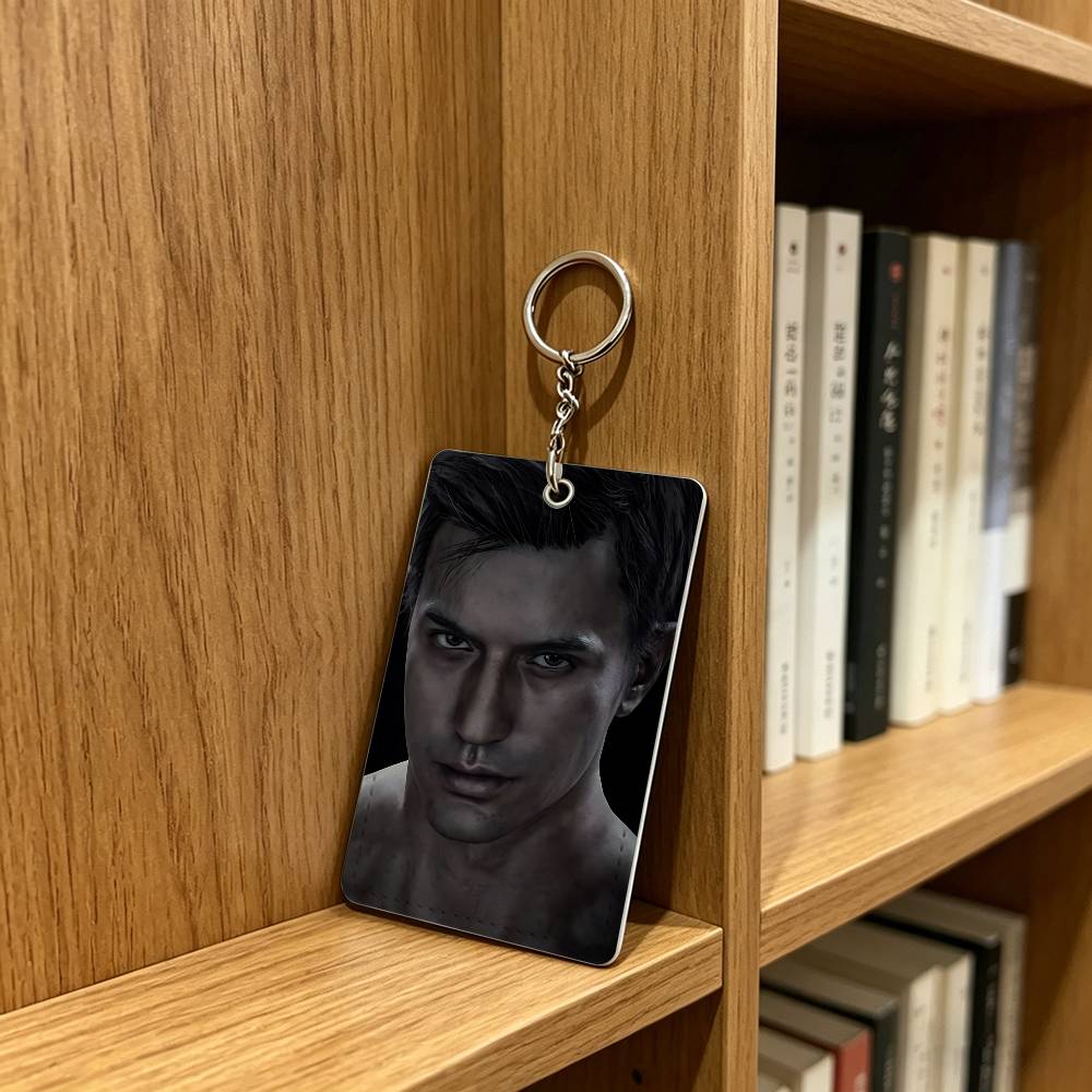 Horror E-Ethan W-Winters Card  - مراجعة Lanyard Badge Holder وسعره