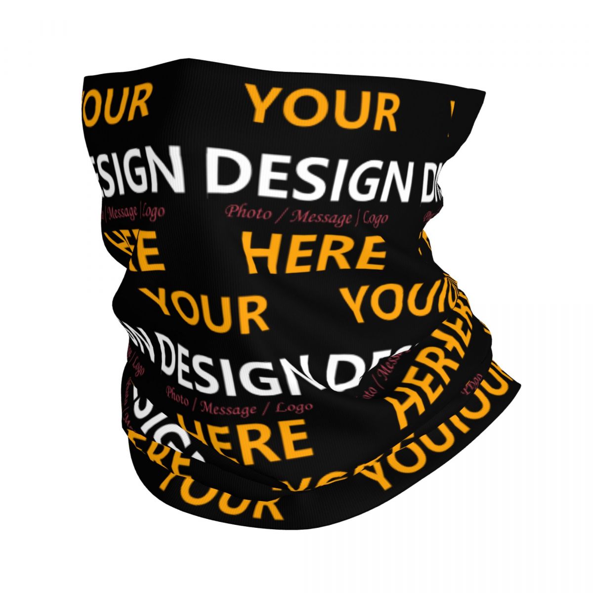 Custom Your Design Here Bandan - مراجعة Neck Warmer Tube وسعره