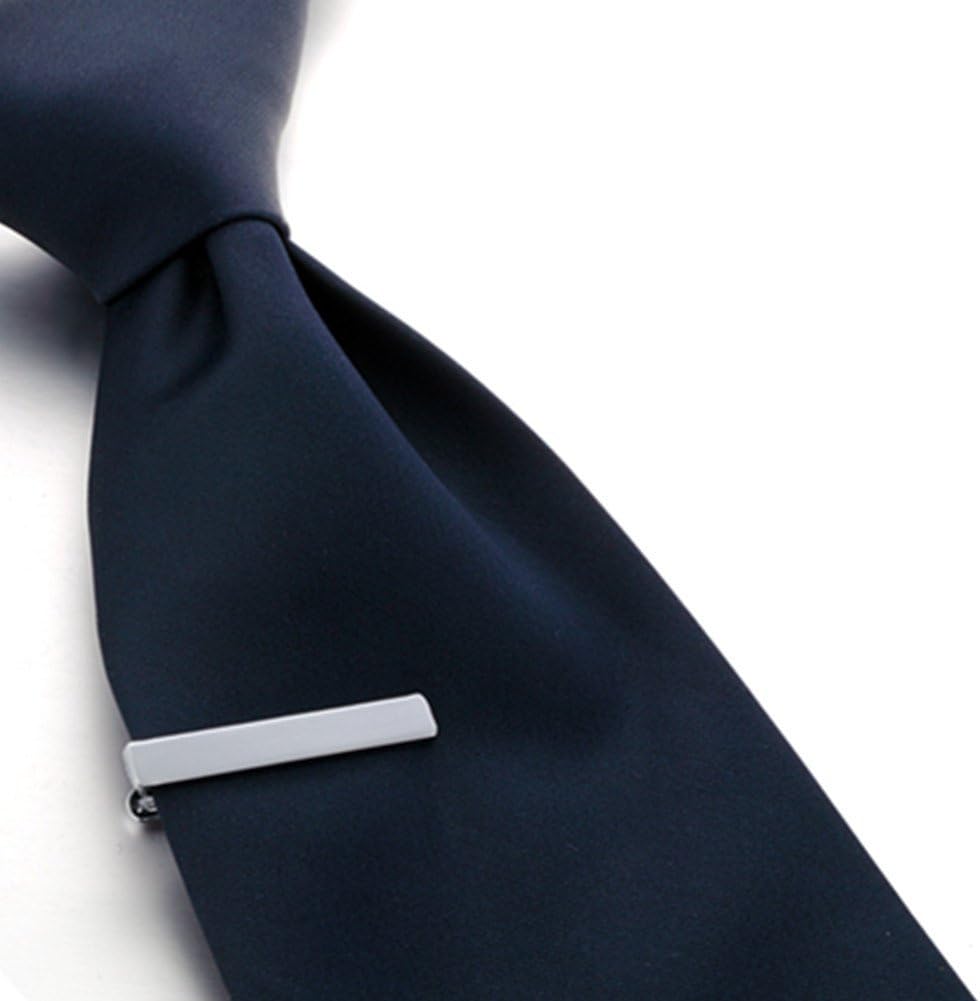 Men's Skinny Tie Clip Set 3 To - مراجعة Tie Clip Silver وسعره