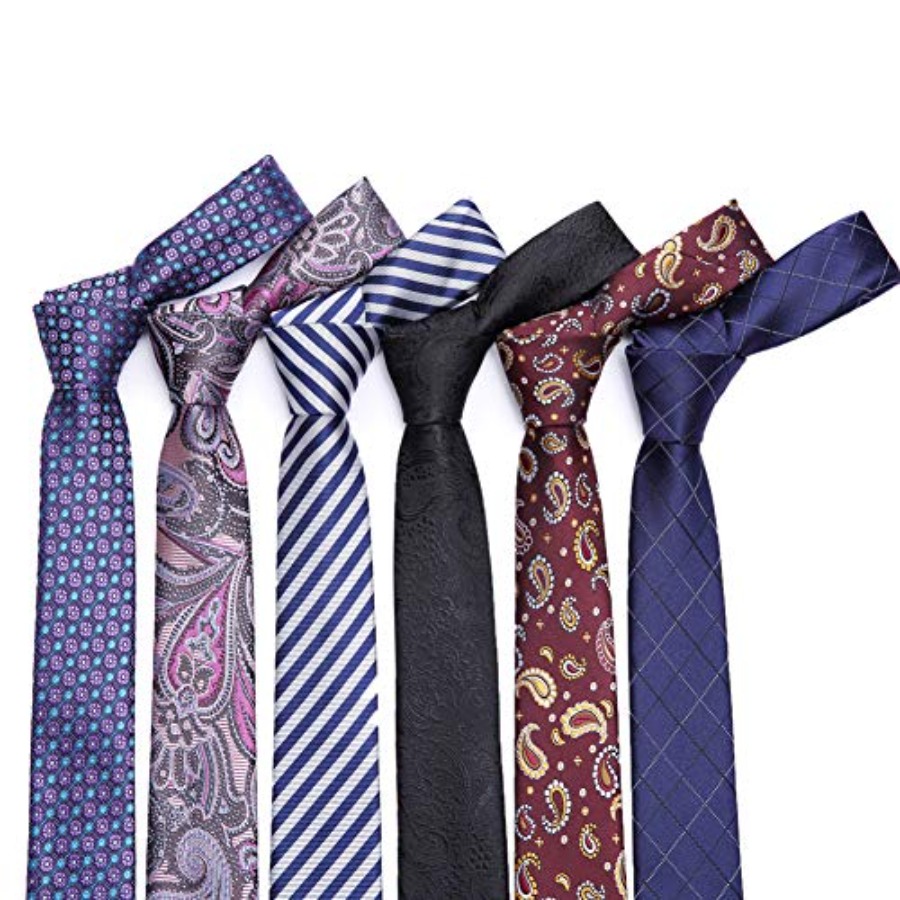 4 Packs Skinny Neckties for Me - مراجعة Skinny Tie Men وسعره