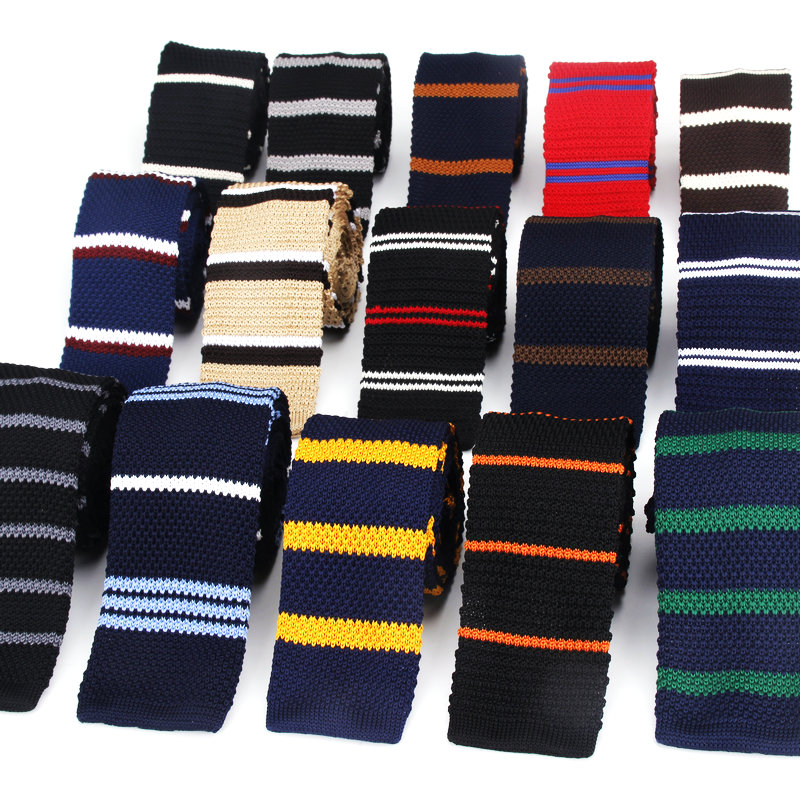 Men's fashion Suits Knit Tie P - مراجعة Skinny Tie Men وسعره