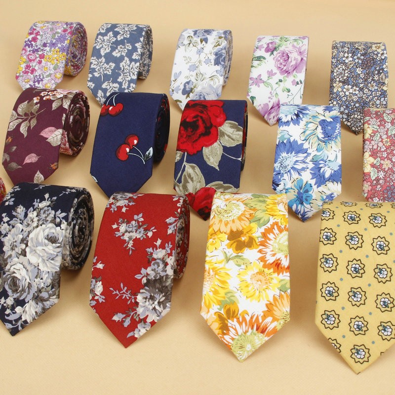 Brand New Floral Tie for Men's - مراجعة Skinny Tie Men وسعره