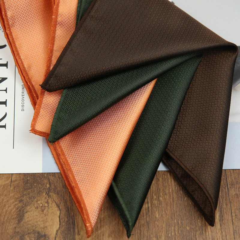 24cm Classic Solid Color White - مراجعة Pocket Square Set وسعره