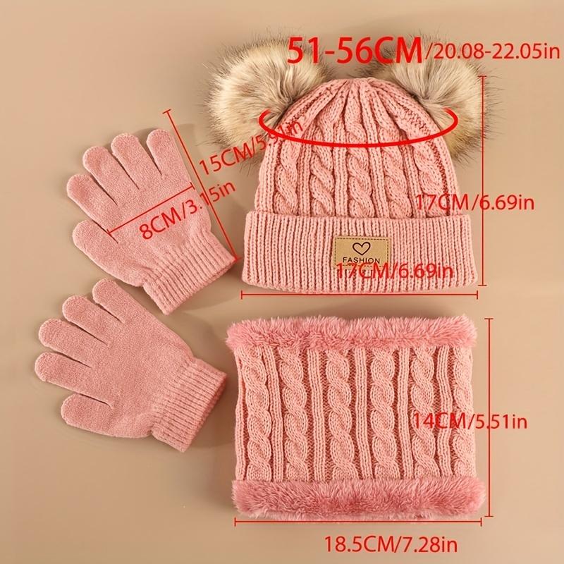 Toddler Kids Pom Pom Decor Bea - مراجعة Infinity Scarf Knit وسعره