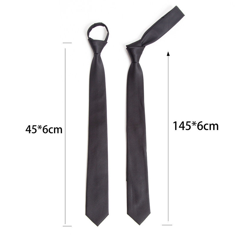 Black Colors Zipper Tie Handma - مراجعة Skinny Tie Men وسعره
