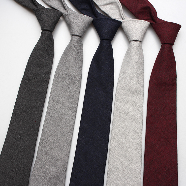 Linbaiway Men Slim Solid Neckt - مراجعة Skinny Tie Men وسعره