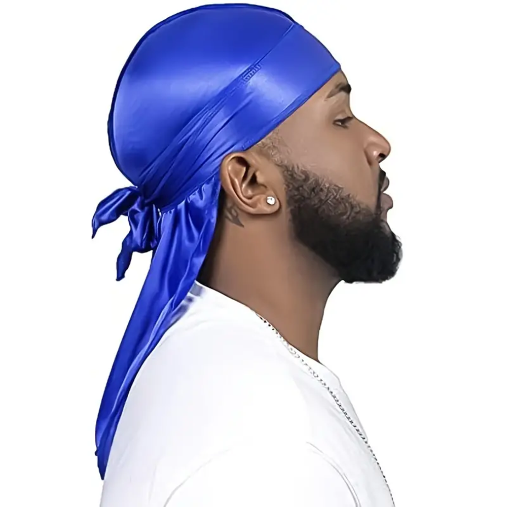 Men's Silk Durag Shower cap Ba - مراجعة Bandana Doo Rag وسعره