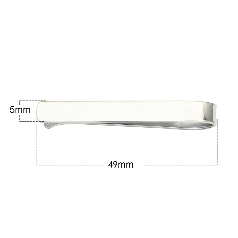 Beadsnice Pure 925 Sterling Si - مراجعة Tie Clip Silver وسعره