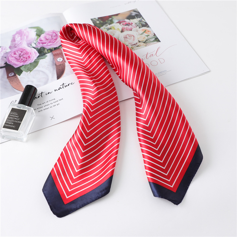 Luxury Stripe Silk Square Scar - مراجعة Silk Tie Striped وسعره
