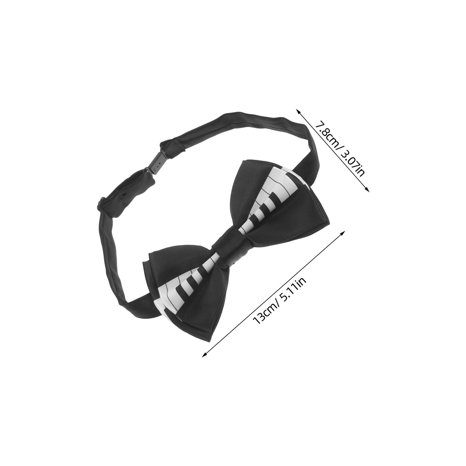 3Pcs Music Bow Tie Set Piano K - مراجعة Bow Tie Pre Tied وسعره