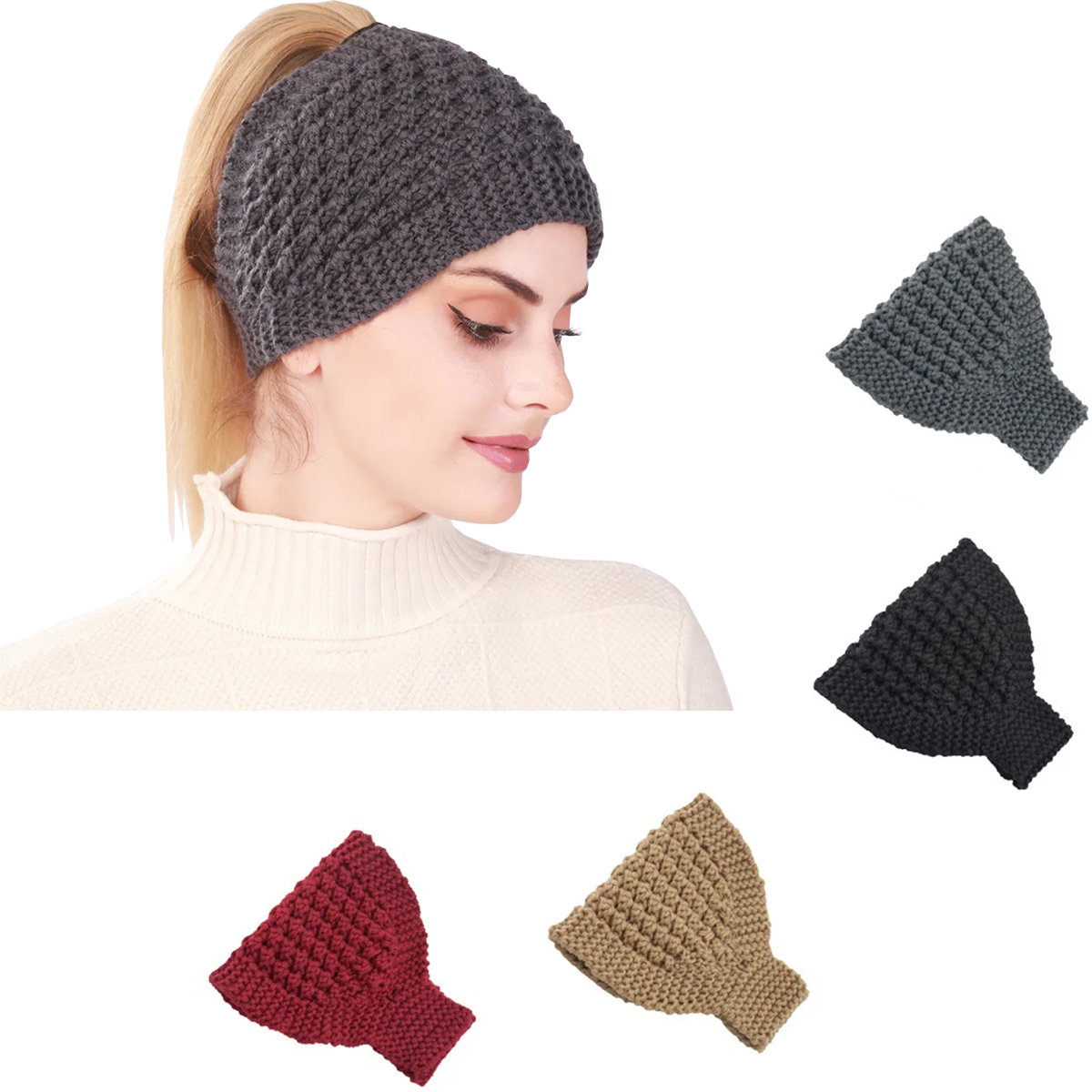 1PC Knitted Soft Stretch Turba - مراجعة Head Wrap Turban وسعره