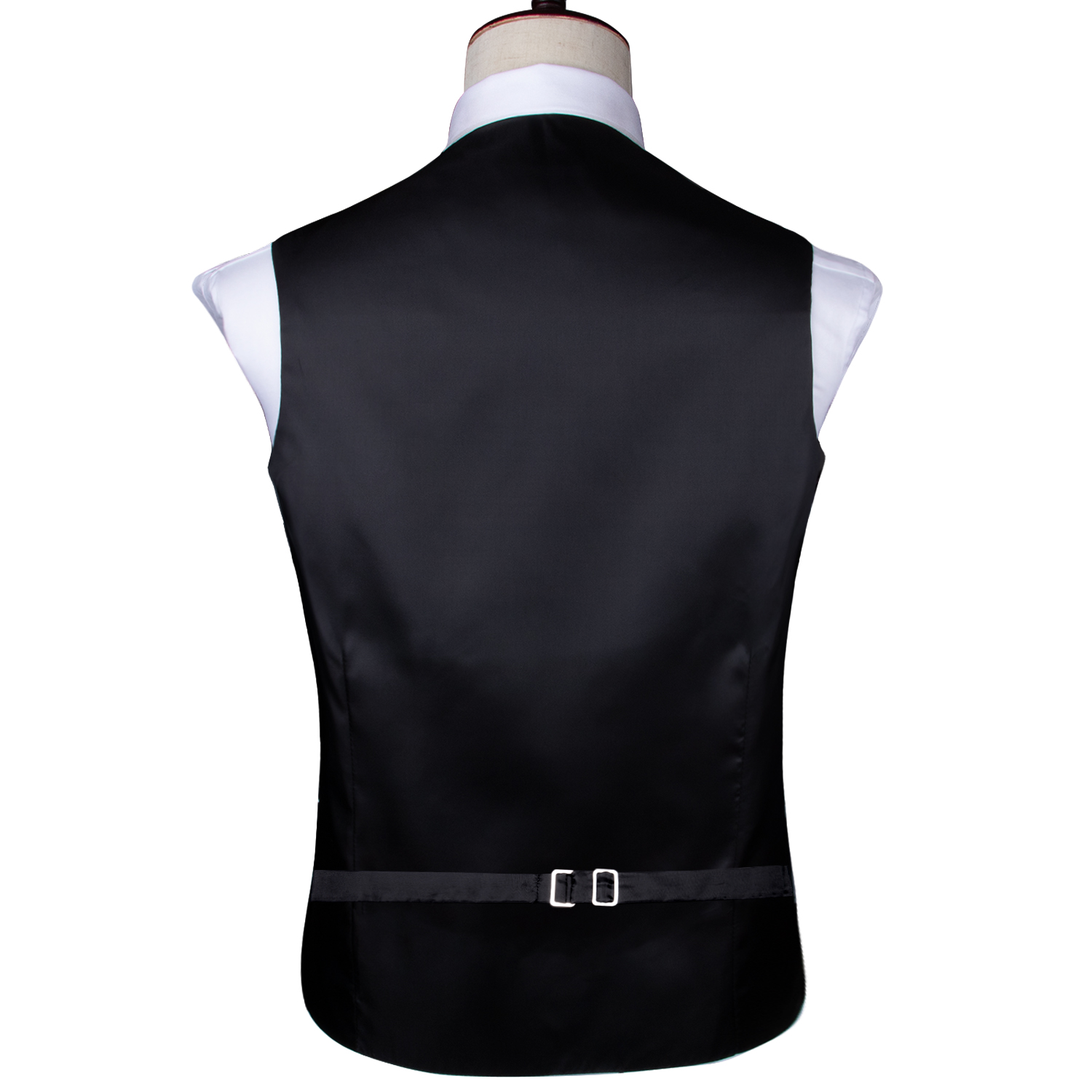 Hi-Tie Silk Mens Vests Sleevel - مراجعة Silk Tie Striped وسعره