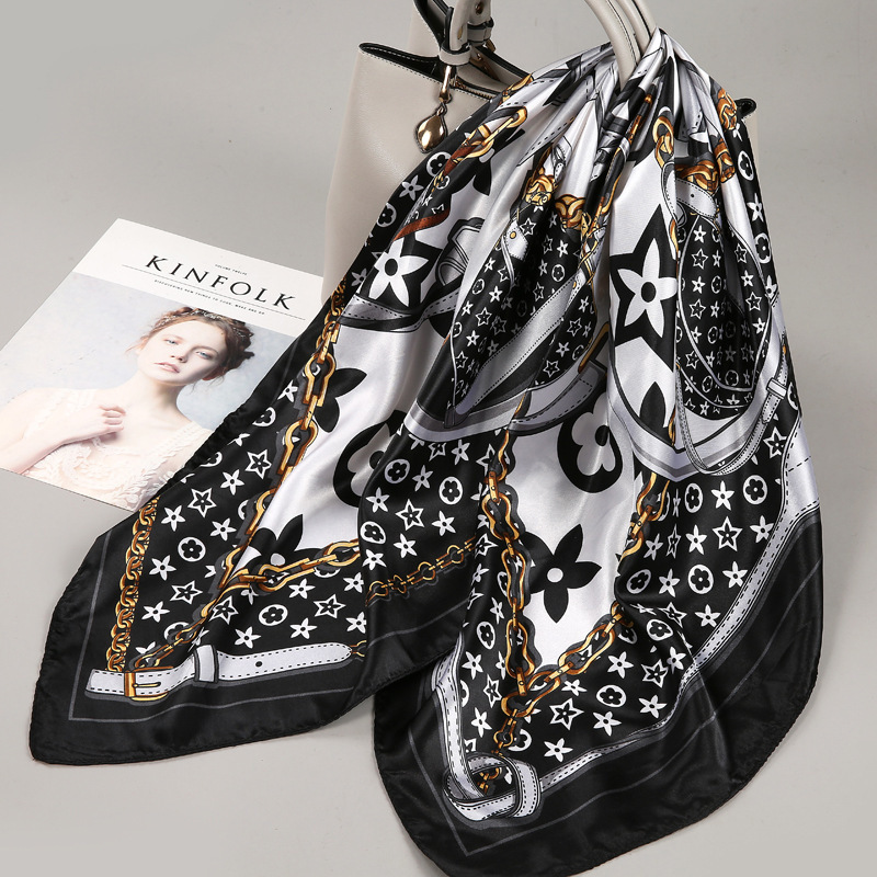 Light luxury 90 Silk scarf imi - مراجعة Silk Tie Striped وسعره