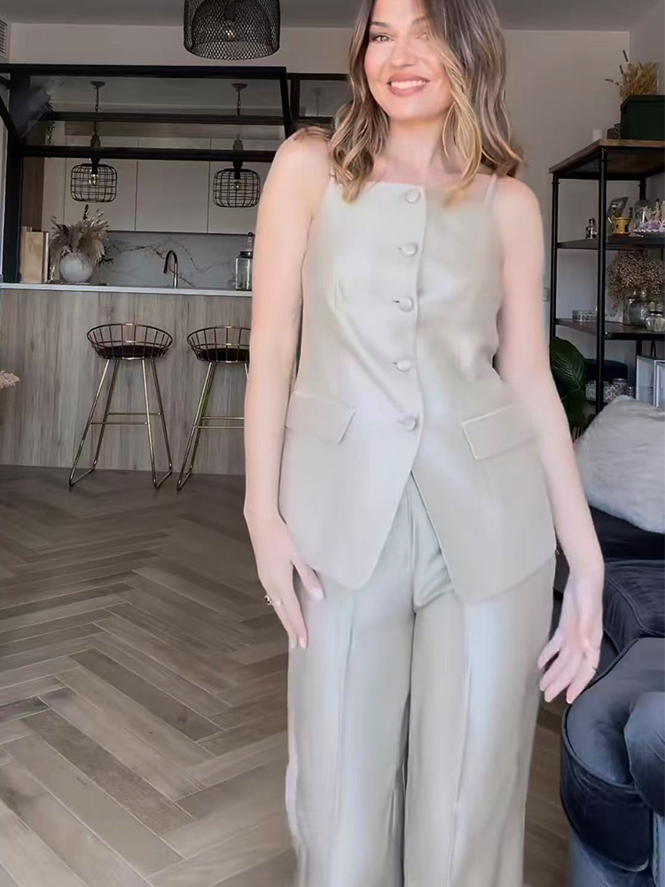 Elegant Commute Pants Set For  - مراجعة Pocket Square Set وسعره