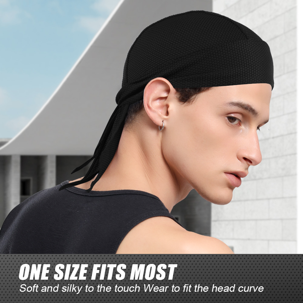 Quick-drying Bandana Doo Rags  - مراجعة Bandana Doo Rag وسعره