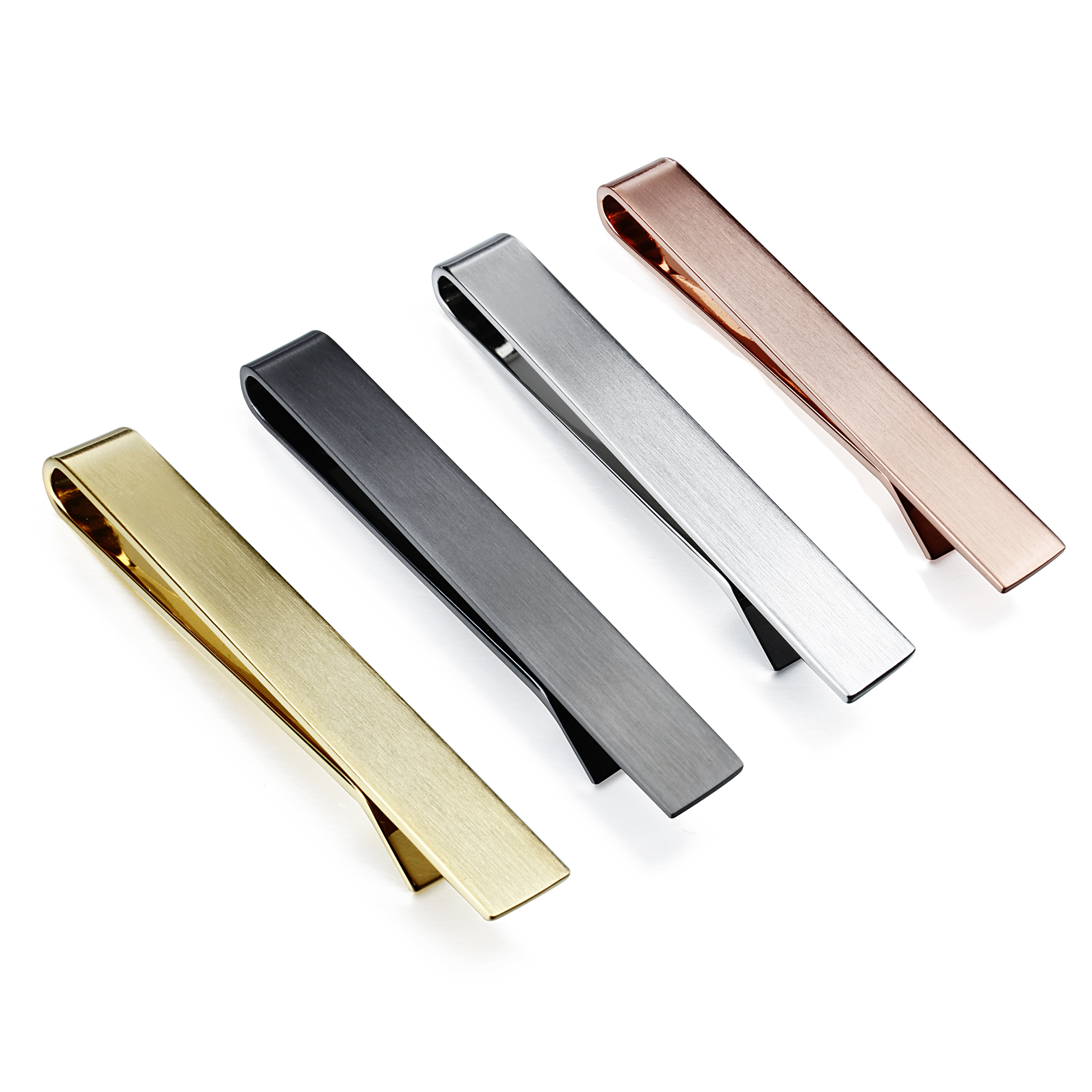 HAWSON 2 in shiny and brushTie - مراجعة Tie Bar Set Gift وسعره