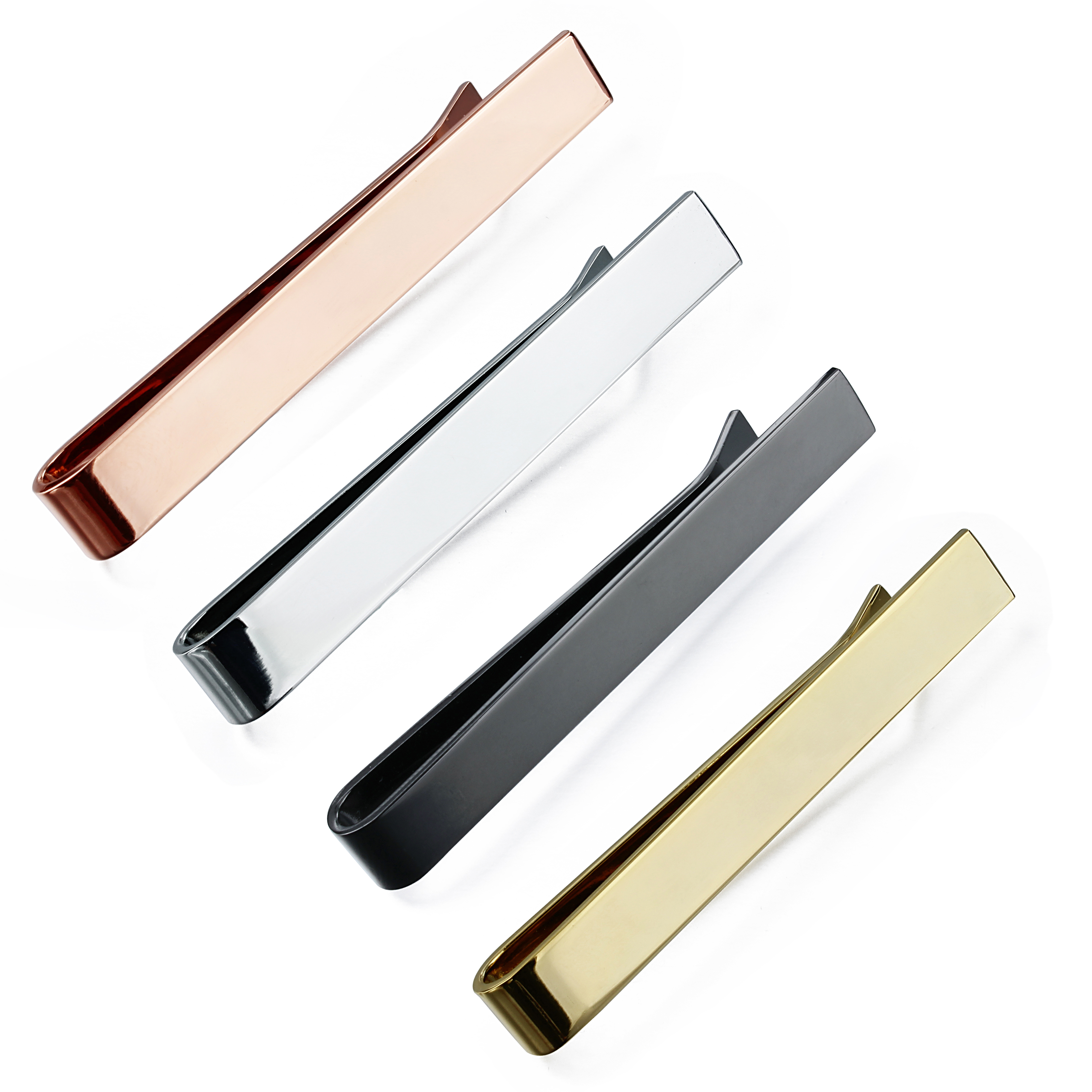 HAWSON 2 in shiny and brushTie - مراجعة Tie Bar Set Gift وسعره
