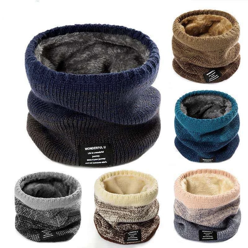 Winter Scarf for Men Fleece Ri - مراجعة Handkerchief Cotton Men وسعره