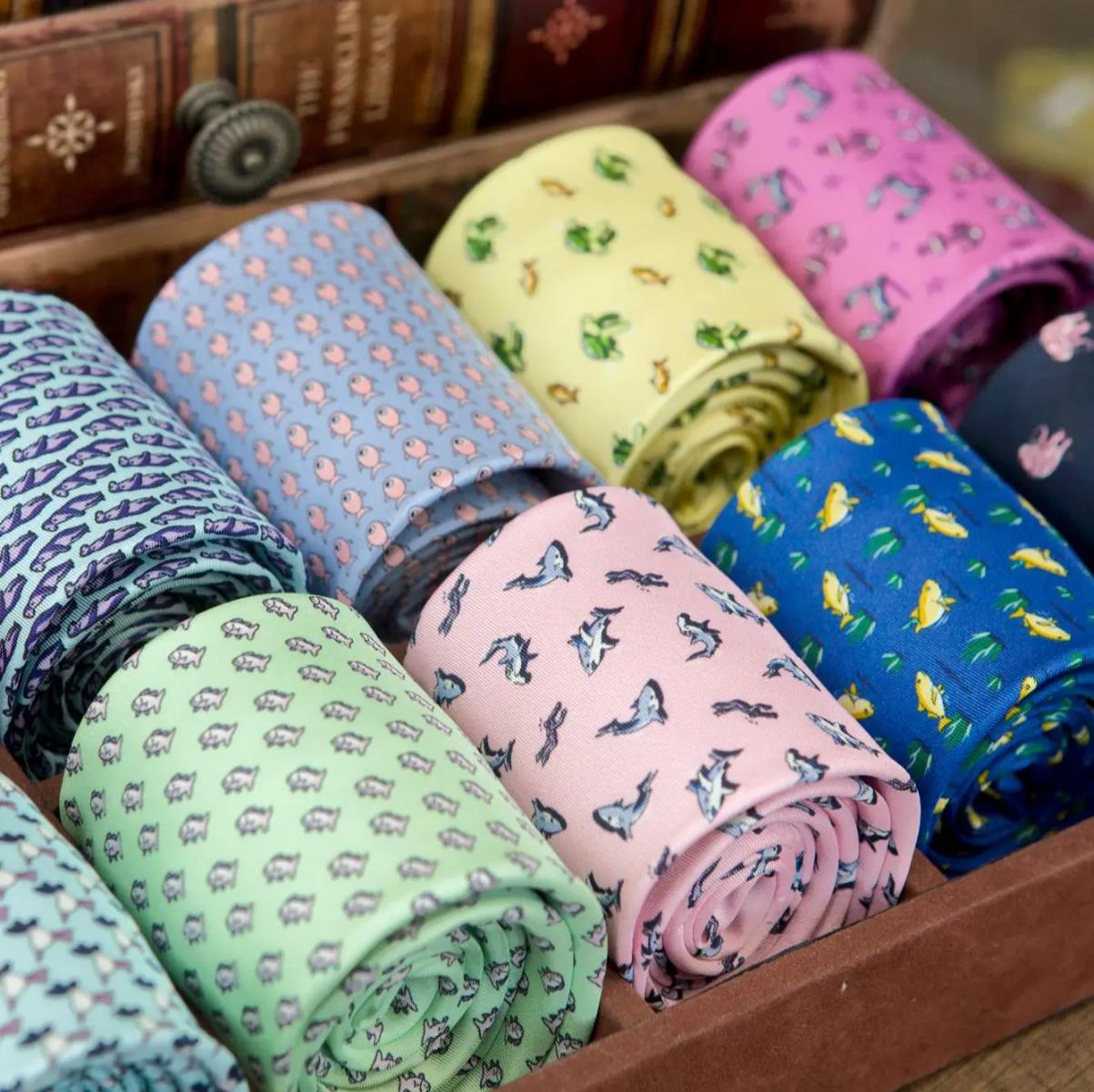 Multicolor Colorful Character  - مراجعة Skinny Tie Men وسعره