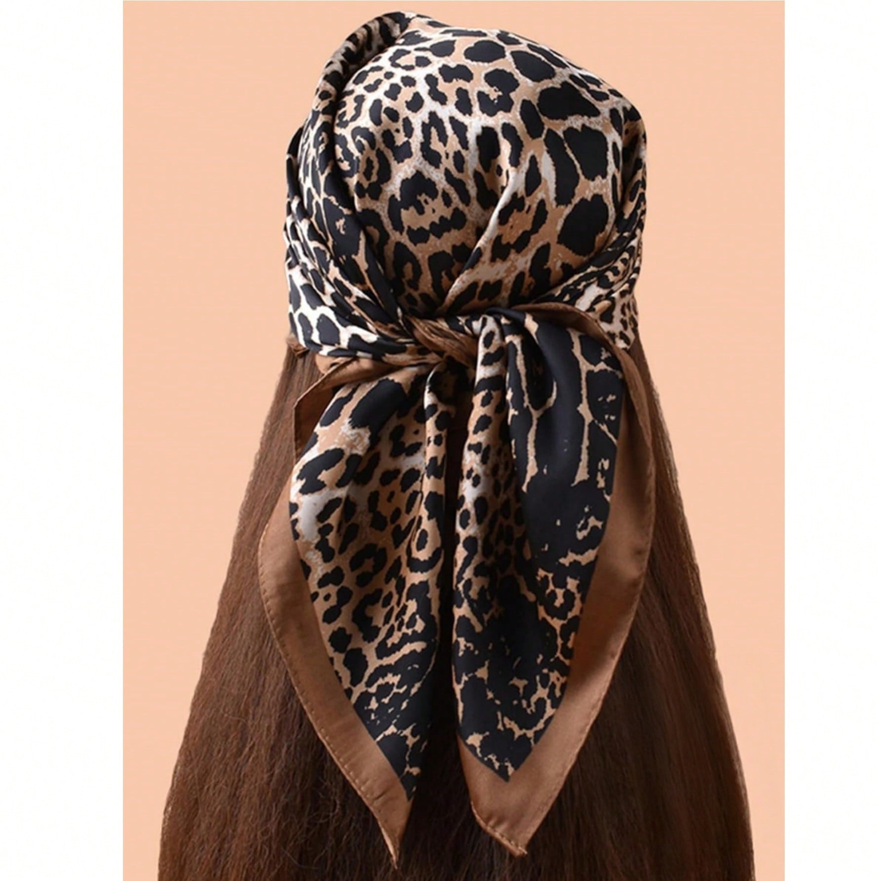 1pc Luxury Brand Leopard Print - مراجعة Bandana Cotton وسعره