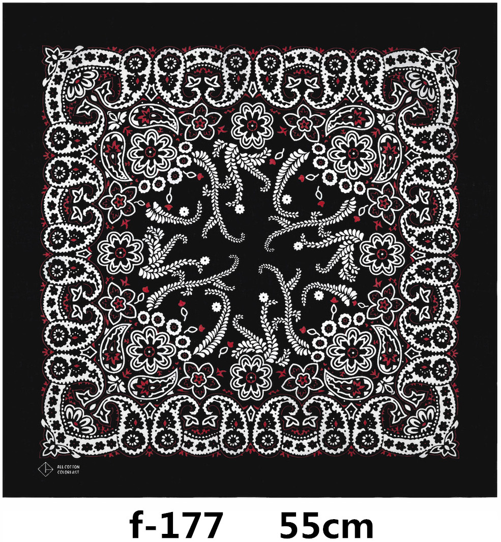 f151 Unisex Hiphop Cotton Band - مراجعة Handkerchief Cotton Men وسعره