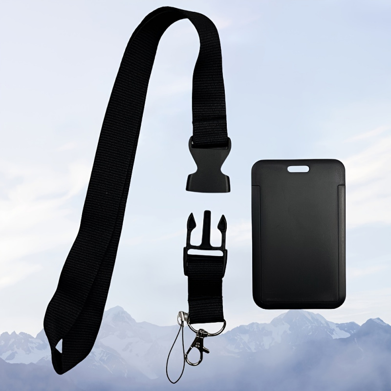 Black Neck Lanyard Badge Holde - مراجعة Lanyard Badge Holder وسعره