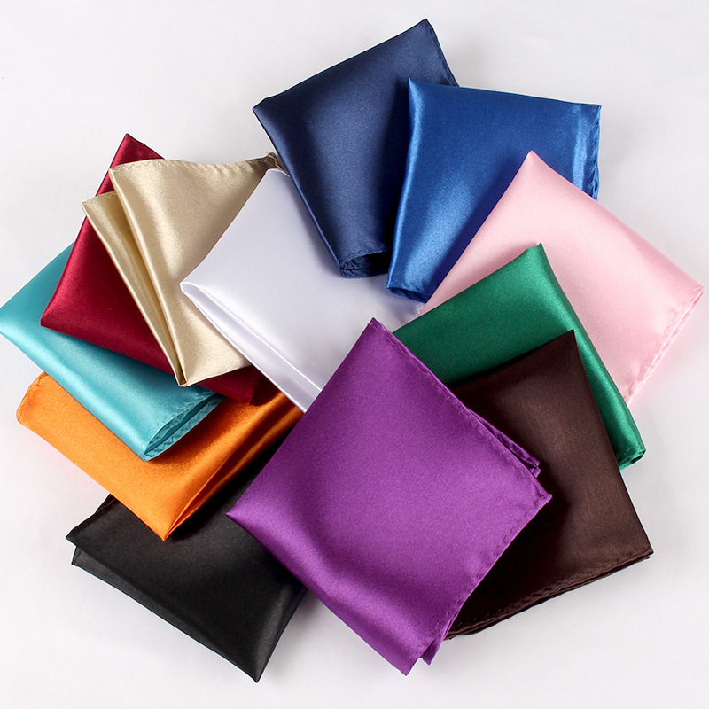Satin Handkerchief For Men Can - مراجعة Pocket Square Set وسعره