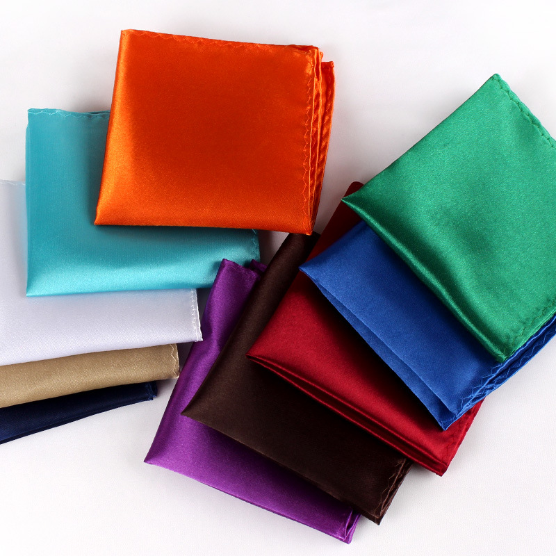 Satin Handkerchief For Men Can - مراجعة Pocket Square Set وسعره