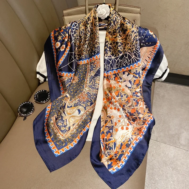 Light luxury 90 Silk scarf imi - مراجعة Silk Tie Striped وسعره