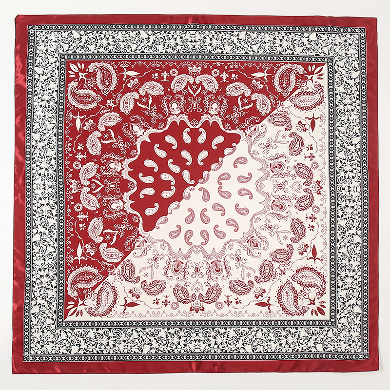 Satin Square Scarf Women Musli - مراجعة Face Scarf Mask وسعره