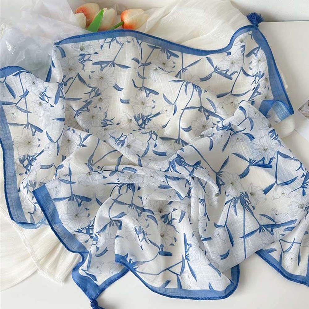 Neck Wrap Cotton-Linen Square  - مراجعة Bandana Cotton وسعره