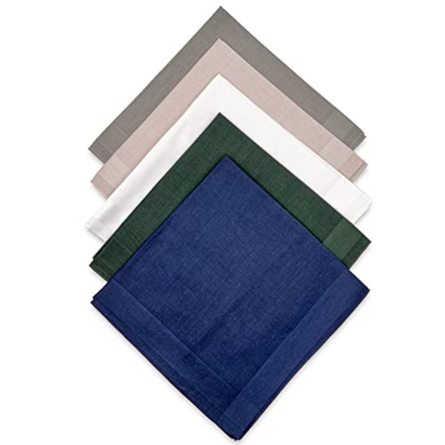 Men's Cotton Handkerchiefs, As - مراجعة Handkerchief Cotton Men وسعره